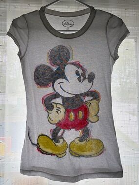 Target x Disney Women’s White Mickey Mouse Retro Graphic Tee